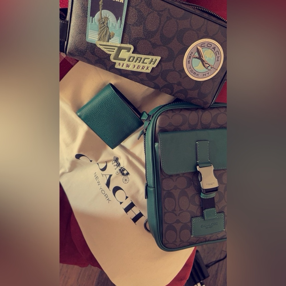 Coach bag man